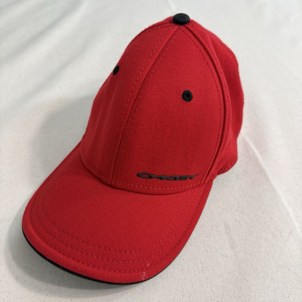 OAKLEY CLASSIC FLEX ORIGINAL MEN CASUAL CAP HAT SIZE L/XL RED